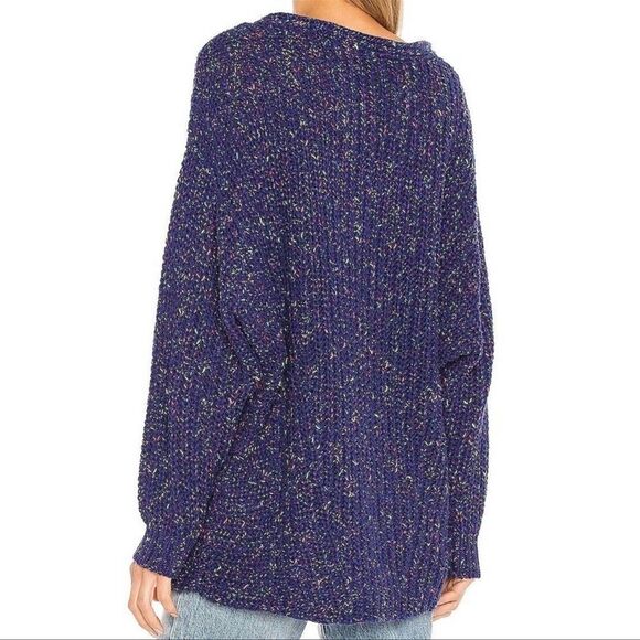 Free People Neon Lights Chunky Sweater - Picture 3 of 8